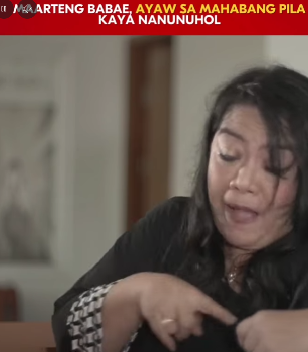 H2210006 Maarteng Babae, Ayaw sa Mahabang Pila Kaya Nanuhol part2