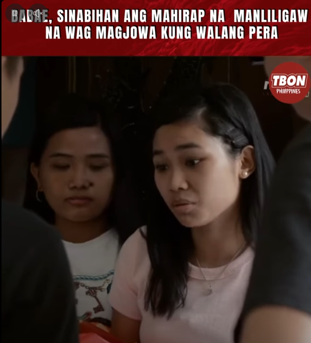 H2410001 Babae, sinabihan ang mahirap na manliligaw na wag magjowa kung walang pera