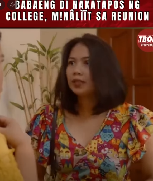 H2510009 Babaeng di nakatapos ng college,m!nâlìït sa reunion