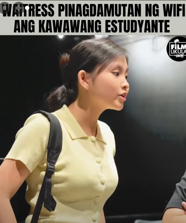 H2710001 WAITRESS, PINǠGDAMUTAN NG WIFI ANG KAWǠWANG ESTUDYANTE