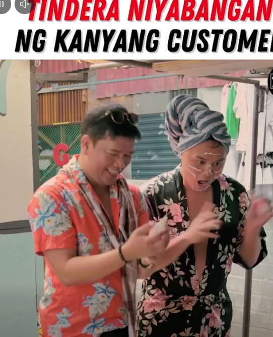H2810002 Tindera niayabangan ng kanyang customer part2