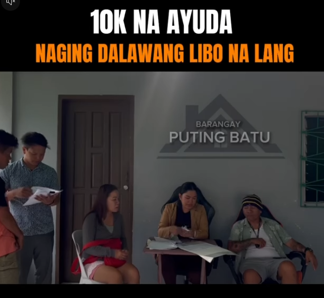 H2910003 10k na AYUDA naging DALAWANG LIBO na lang dumaan kasi kay KAPITAN Directed by Nico Yecyec part2