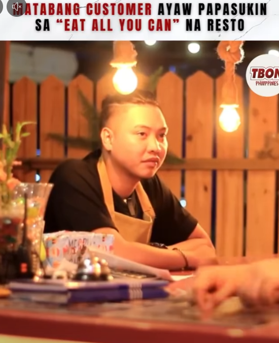 H2910010 Matabang customer ayaw papasukin sa eat all you can na resto