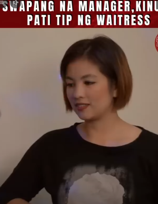 H3010010 Swapang na manager,kinuhapati tip ng waitress