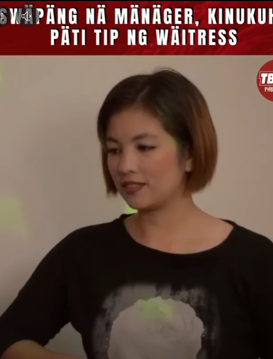 H0111003 Swapang na manager, kinukuha pati tip ng waitress
