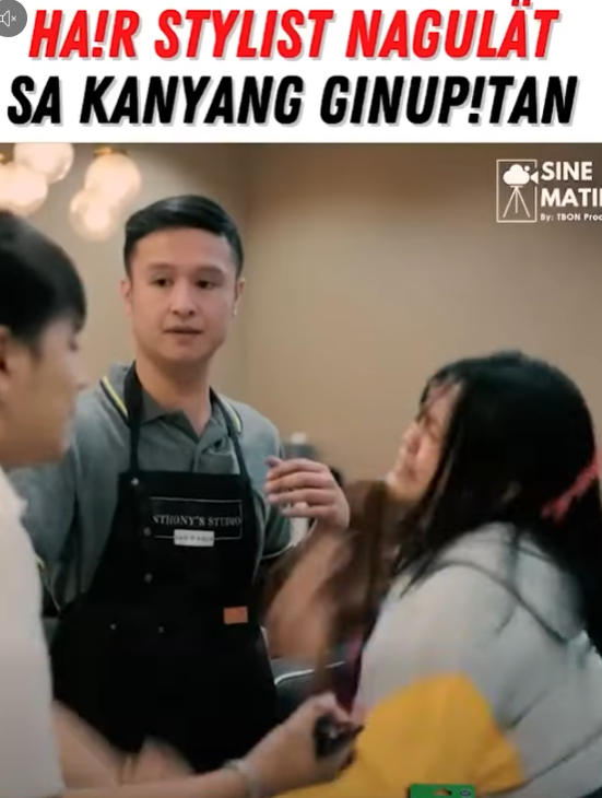 H0910002 Hair stylist nagulat sa kanyang ginupitan part2