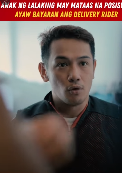 H1310005 Anak ng Lalaking may Mataas na Posisyon Ayaw Bayaran ang Delivery Rider