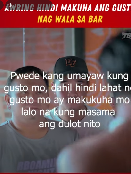 H1410007 Awring Hindi Makuha ang Gusto Nagwala sa Bar