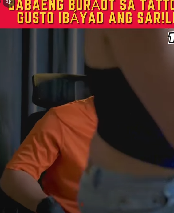 H1410004 Babaeng buráot sa tattoo gusto ibáyad ang sar!li part2