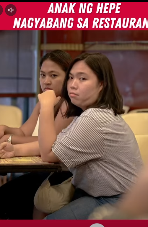 H1410001 Anak ng Hepe nagyabang sa restaurant #filipinorelatable #tbon #shorts