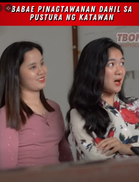 H0910005 Babae, pinagtawanan dahil sa pustura ng katawan part2