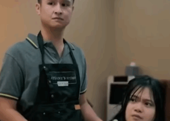 H1610008 Hair Stylist, Nagulat sa Kanyang part2