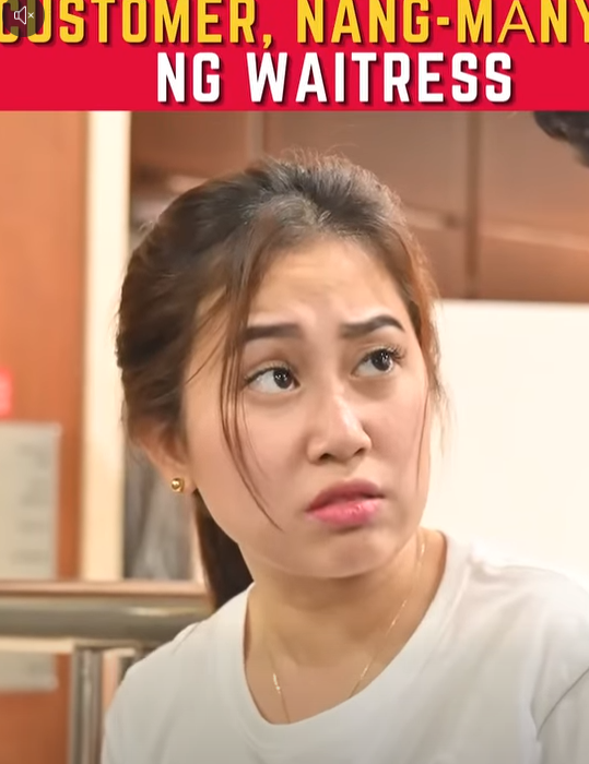 H1710001 Customer, nang mànyak ng waitress