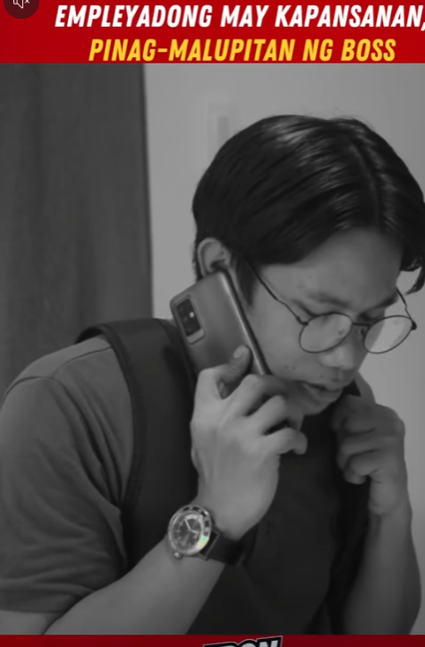 H1810006 Empleyadong May Kapansanan, Pinagmalupitan ng Boss part2