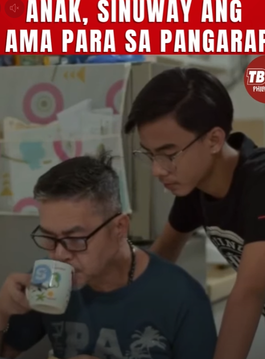 H1910008 Anak, sinuway ang ama para sa pangarap