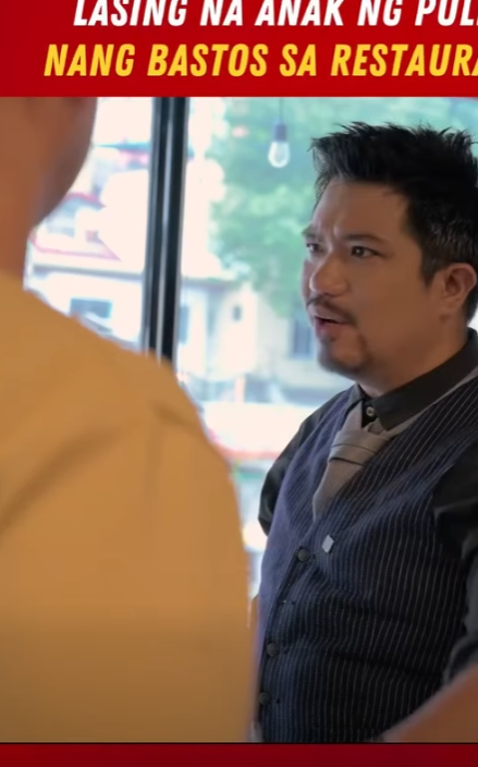 H1910009 Lasing na Anak ng Pulis nang Bastos sa Restaurant