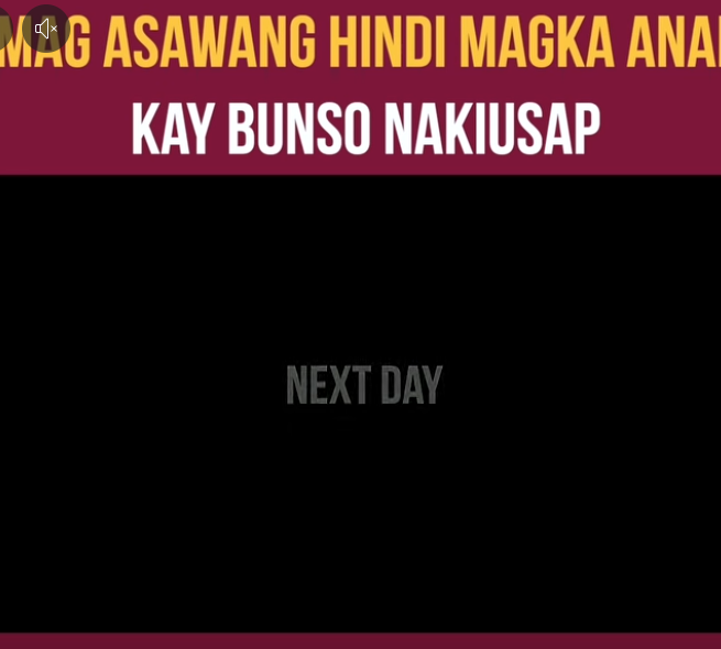 H2011001 MAG ASAWANG HINDI MAGKA ANAK, KAY BUNSO NAKIUSAP part2