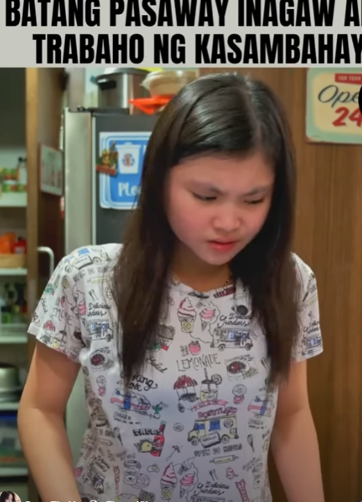 H2911003 BATANG PASǠWAY, lNAGAW ANG TRABAHO NG KǠSAMBǠHAY