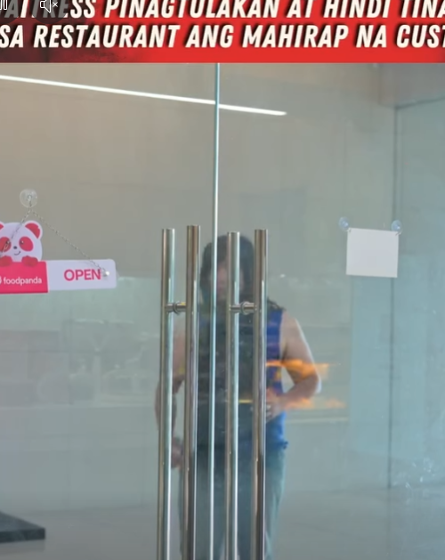 H0711004 Waitress Pinagtulakan At Hindi Tinanggap Ang Mahirap Na Customer part2