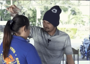 H0811004 Adik na anak ng pulis nang bastos sa restaurant part2