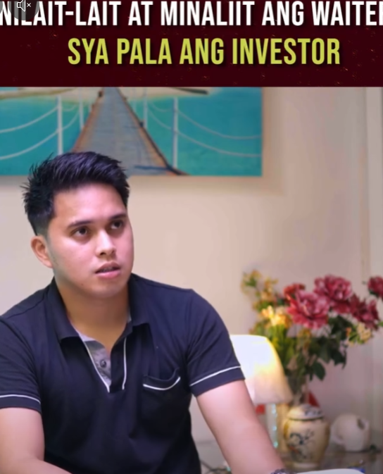 H1211001 Nilait lait at Minaliit ang Waiter, Sya Pala ang Investor part2