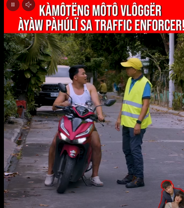 H1611003 KÁM0TÉNG M0T0 VL0GGÉR ÁYÁW PÁHÙLÌ SA TRÁFFÌC ÉNF0RCÉR part2