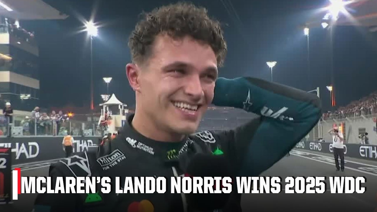 🚨BREAKING NEWS Lando Norris wins F1 World Championship after dramatic decider in Abu Dhabi