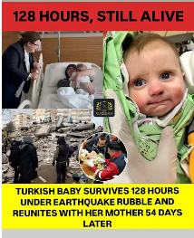 🚨BREAKING NEWS A Miracle After 128 Hours: Baby Reunited With Her Mother After Earthquake Tragedy