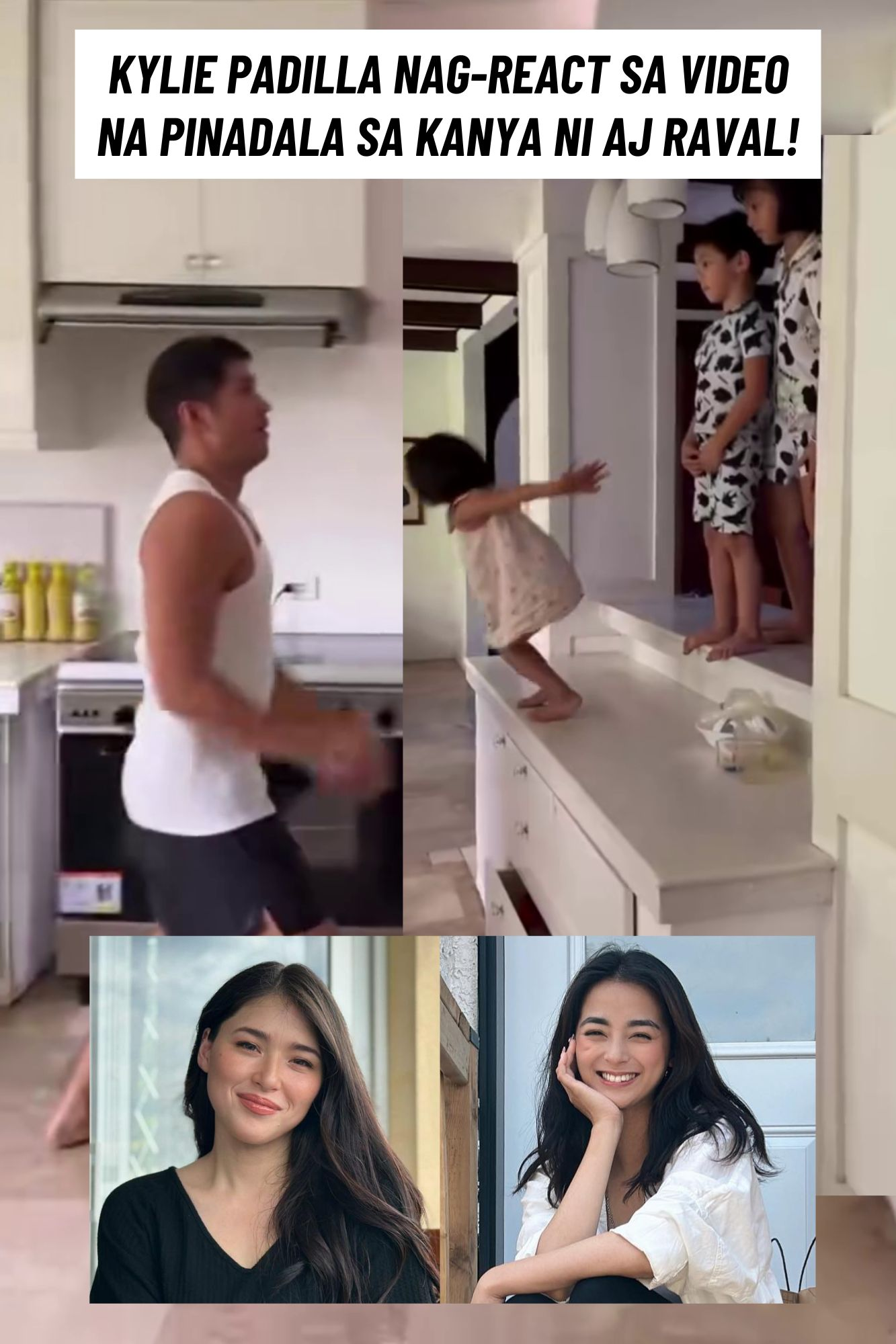 Kylie Padilla, Nag-react sa Video na Ipinadala sa Kanya ni AJ Raval