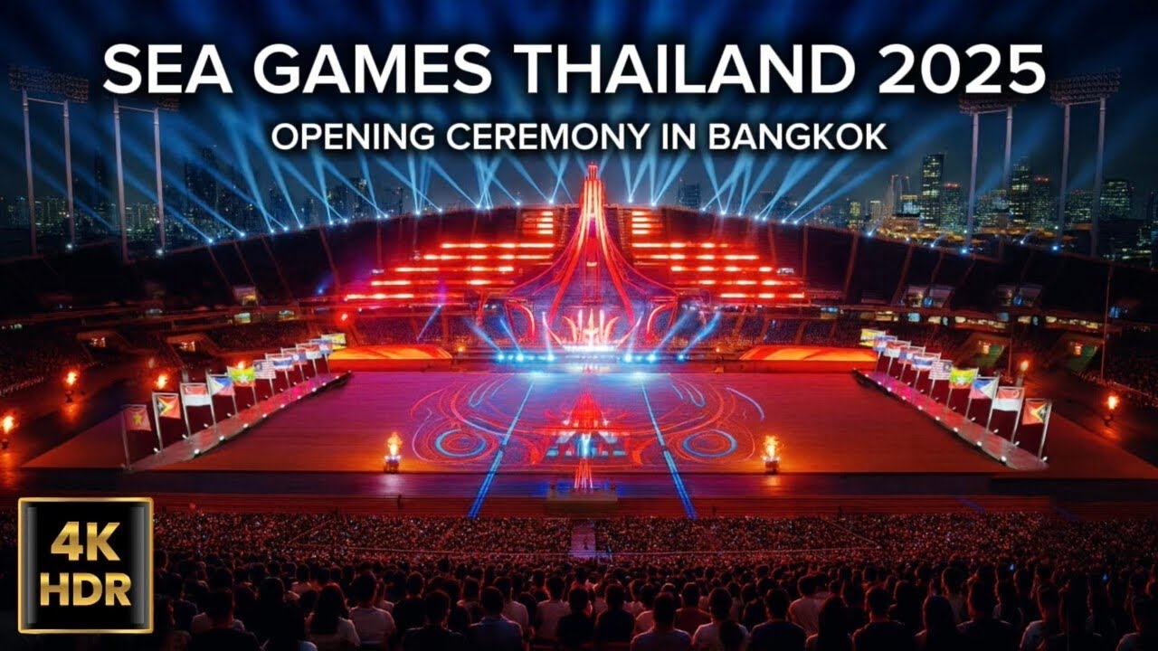 33rd SEA Games officially open in Bangkok after delayed ceremony