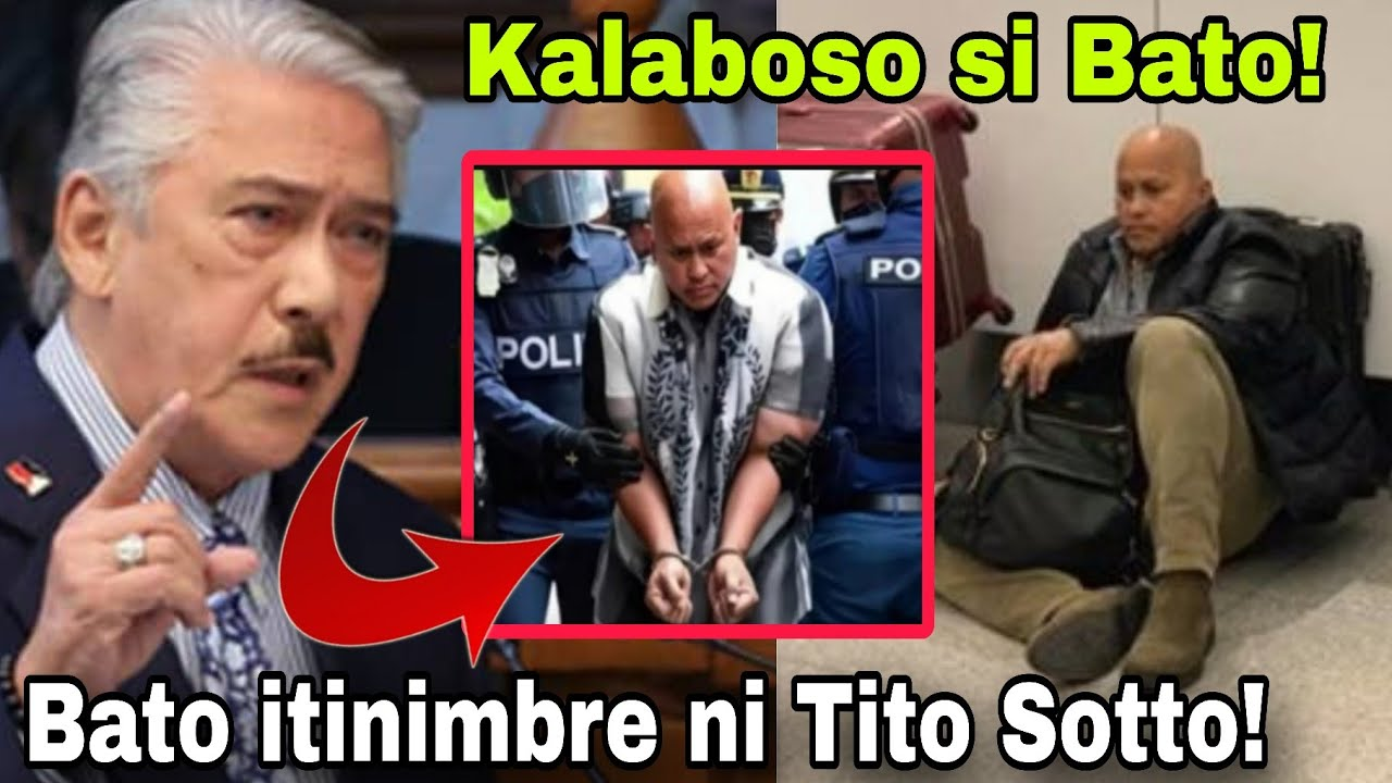 Bato Dela Rosa, ITINIMBRE ni TITO SOTTO! DINAMPOT na ng ICC! PBBM SISIGURADUHING MABUBULOK si BATO!