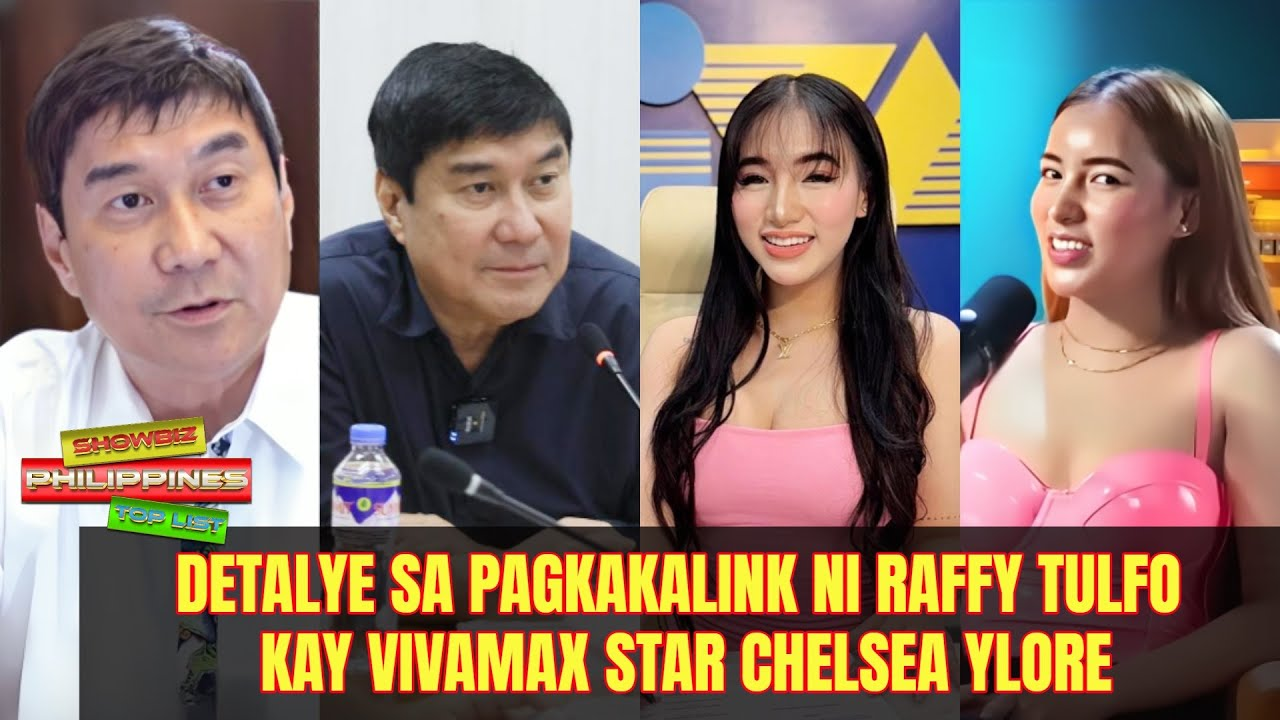 Detalye sa pagkakalink ni Raffy Tulfo kay Vivamax Star Chelsea Ylore
