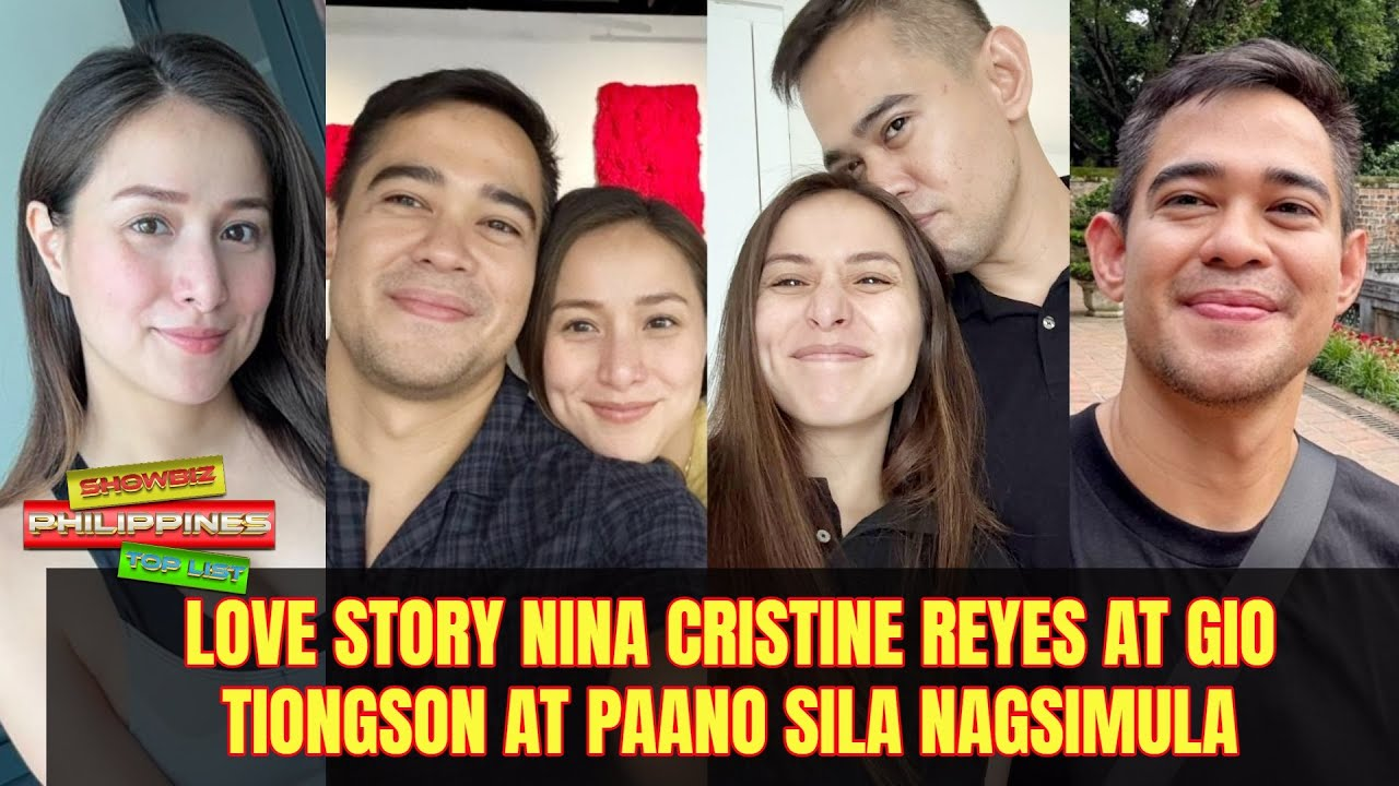 Love story nina Cristine Reyes at Gio Tiongson at paano sila nagsimula