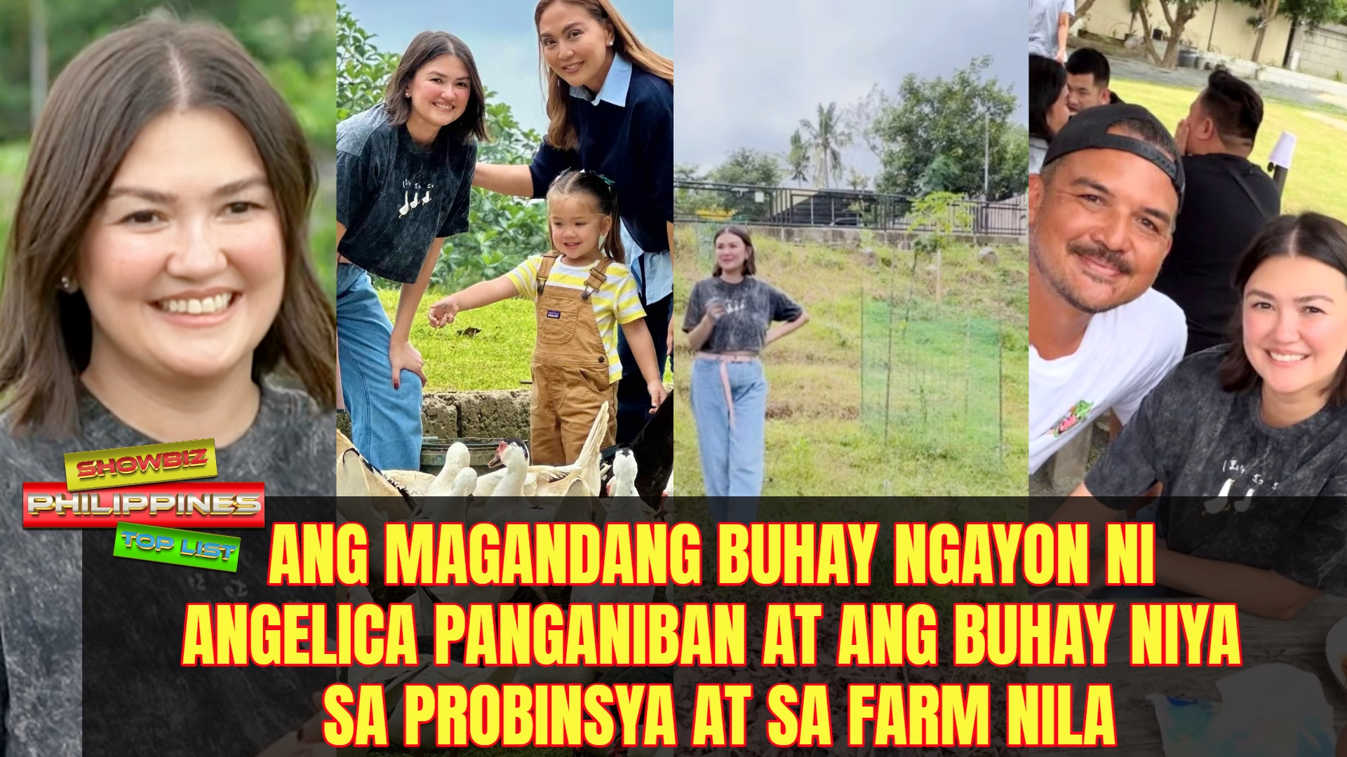 Ang Tahimik at Masayang Buhay ni Angelica Panganiban sa Probinsya at sa Kanilang Farm
