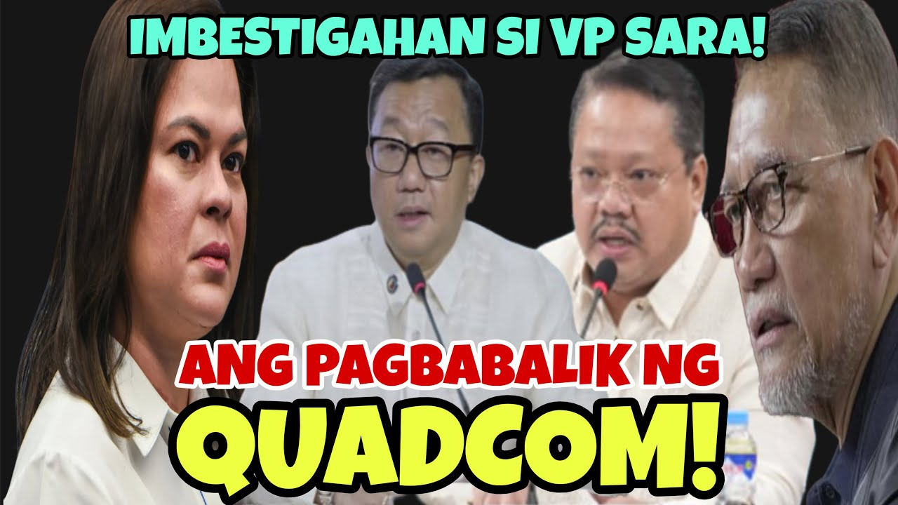 QuadCom Ibabalik Ba Para Imbestigahan ang Exposé ni Ramil Madriaga Laban kay VP Sara Duterte?