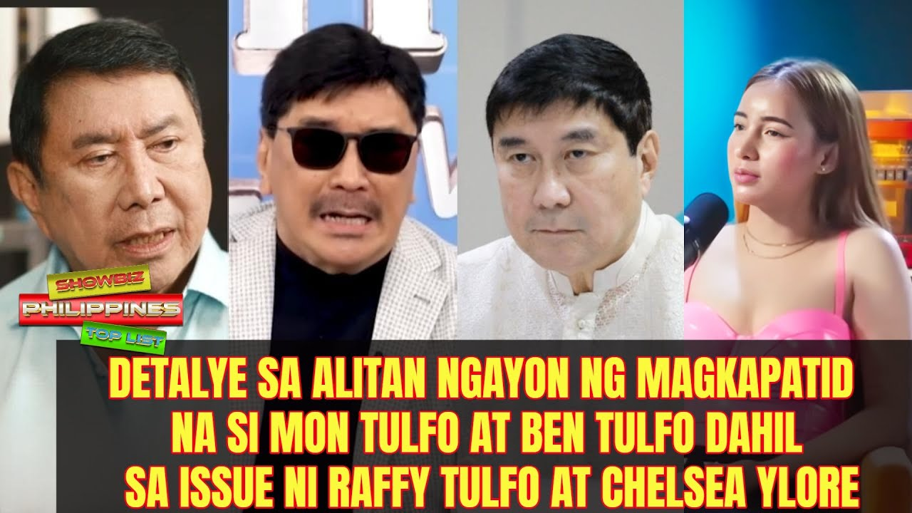 TULFO FAMILY SPLIT: Mon Tulfo and Ben Tulfo Clash Over Raffy Tulfo–Chelsea Ylore Issue (NH)