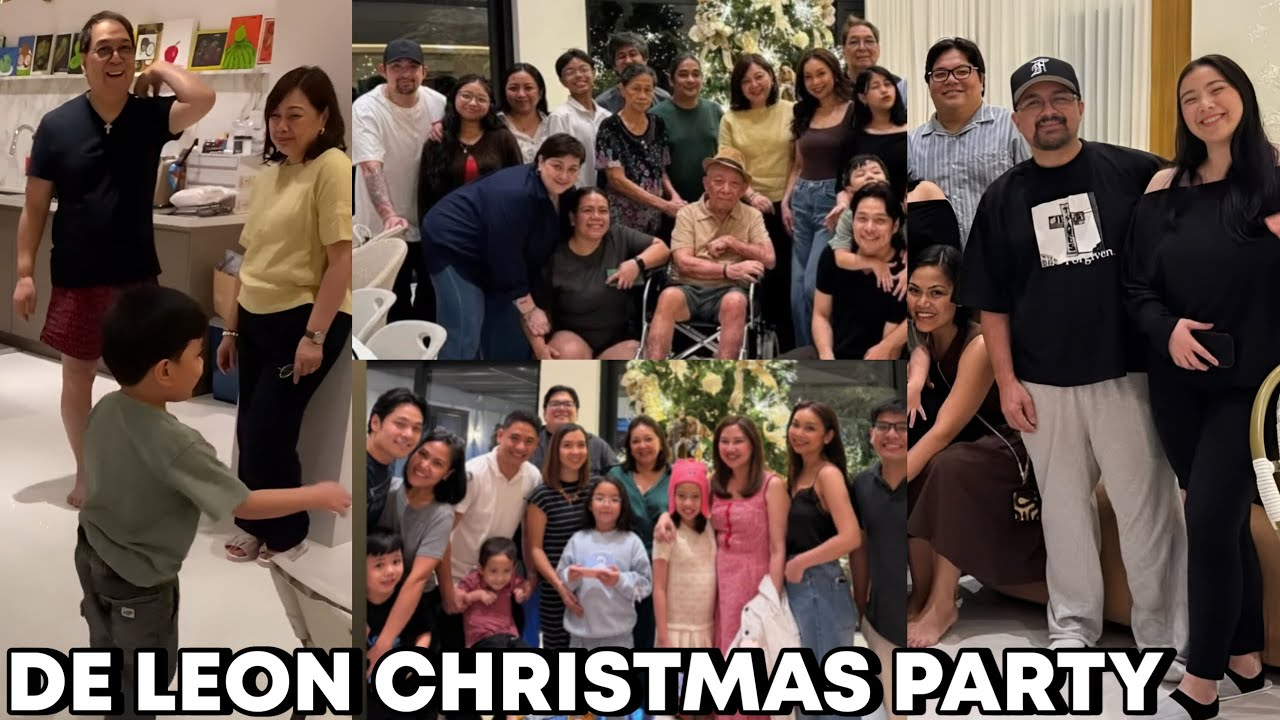 De Leon Family Christmas Party 2025: First Holiday Without Nora Aunor (NH)
