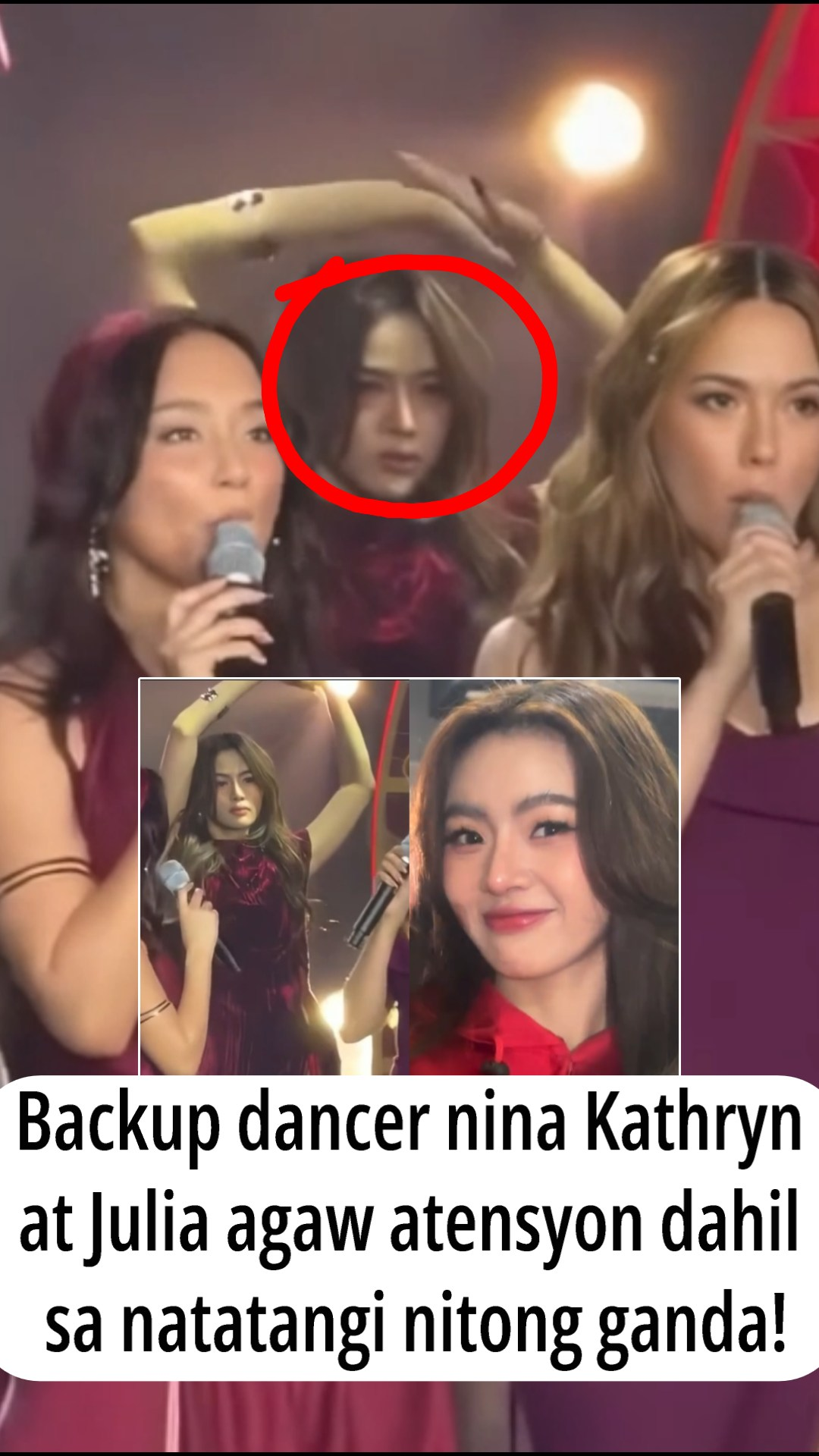 🚨BREAKING NEWS Backup Dancer nina Kathryn Bernardo at Julia Montes, Agaw-Attensyon Dahil sa Natatanging Ganda
