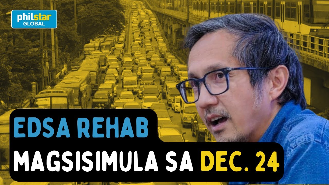 DPWH chief Dizon: EDSA rehab to start on Christmas Eve
