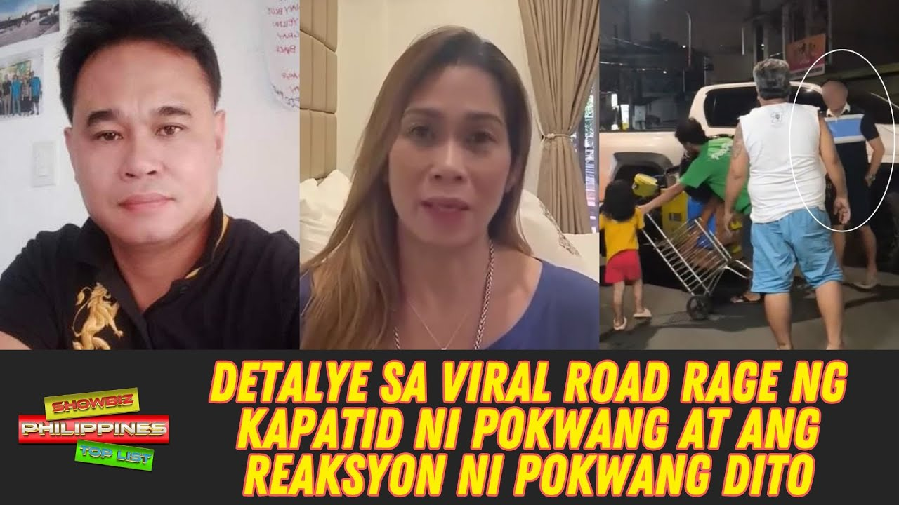 Detalye sa viral road rage ng kapatid ni Pokwang at reaksyon ni Pokwang sa nakakahiyang issue na ito