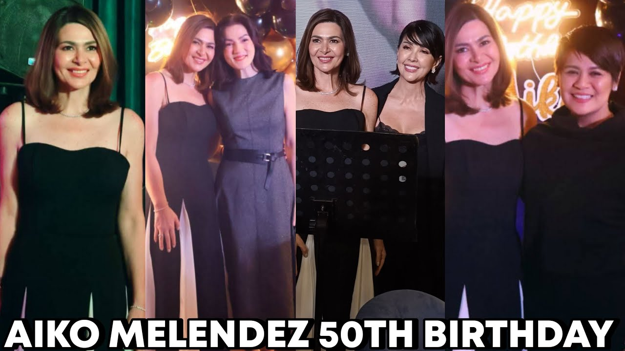 Aiko Melendez 50th BirthdayNapa-IYAK ng Supresahin ng Kaibigan, Carmina Villaroel Candy Pangilinan