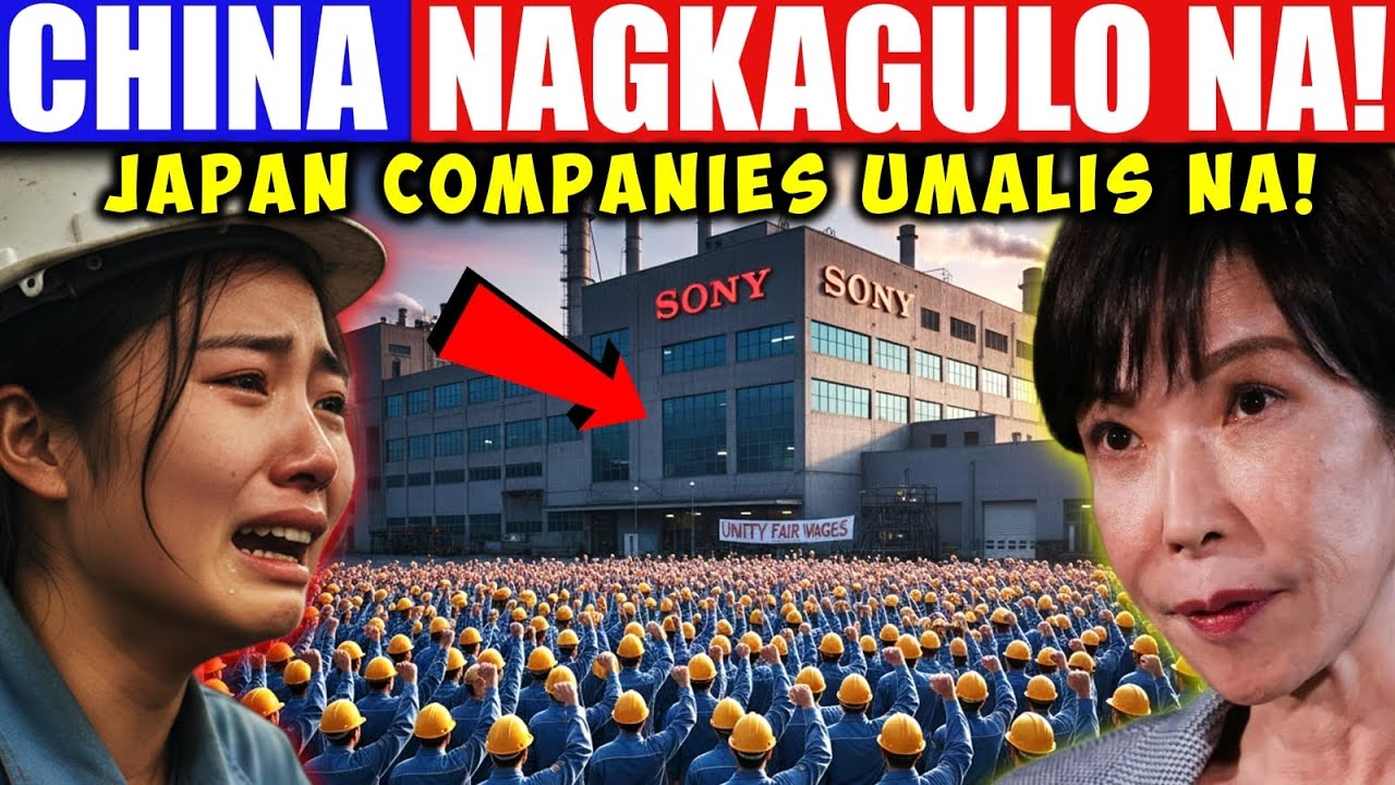 CHINA NAGKAGULO NA! Japan at Taiwan Companies Umalis na sa China!