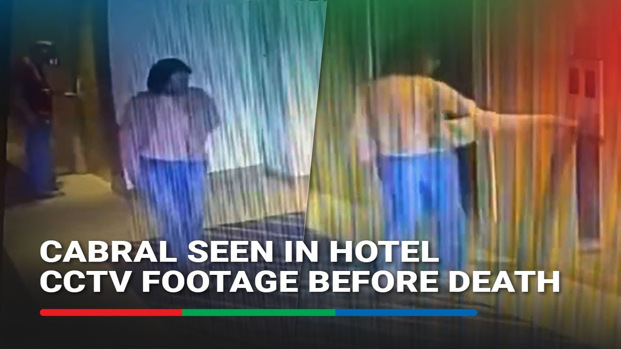 CCTV footage ilang oras bago masawi si Cabral, inilabas ng NBIPosted by