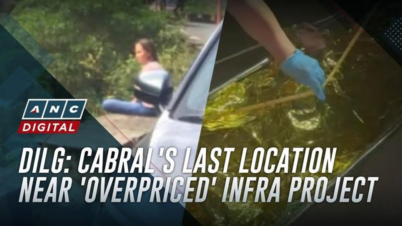 Remulla: Site where Cabral’s body was found is near a questionable infra project