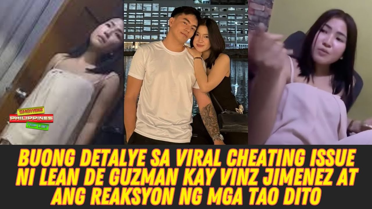 Buong Detalye sa Viral Cheating Issue ni Lean De Guzman kay Vinz Jimenez at Reaksyon ng Publiko (NH)