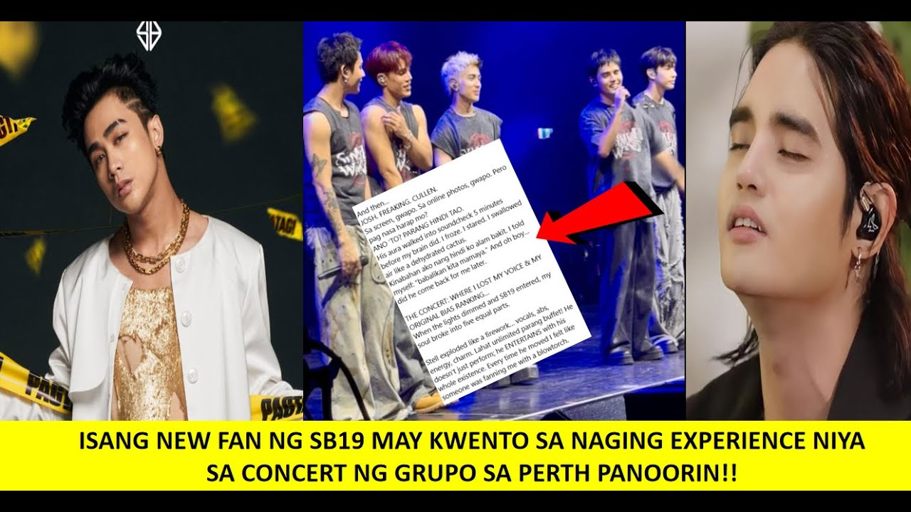 A New SB19 Fan Shares Unforgettable Experience at the Group’s Perth Concert (NH)
