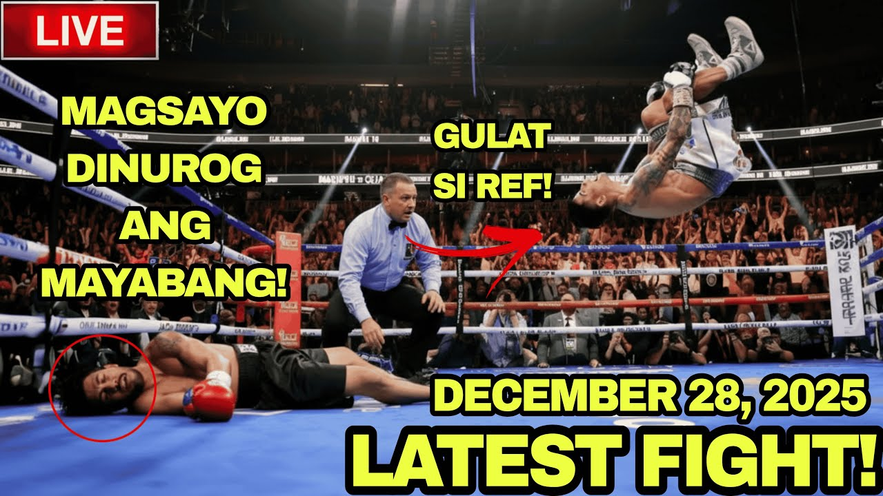 LATEST FIGHT! MAGSAYO DINUROG ANG MAYABANG! GULAT SI REF SA GINAWA NI MAGSAYO!