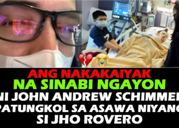 ANG SIGAW NG NAGMAMAHAL NA ASAWA: Andrew Schimmer, Humagulgol Dahil sa Kalagayan ni Jho Rovero at ang Pag-aalalang Bitiwan Siya