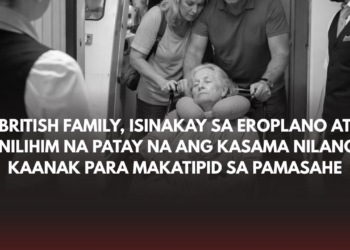 British family, isinakay sa eroplano at inilihim na patay na ang kasama nilang kaanak para makatipid