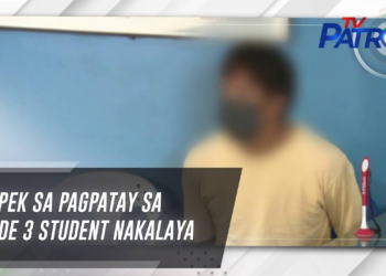 Suspek sa pagpatay sa Grade 3 student nakalaya |
